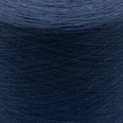 Jeans Blau 1400gr. Schurwolle Merino / Seide /  Polyamid superwash gewachst NM 30/1